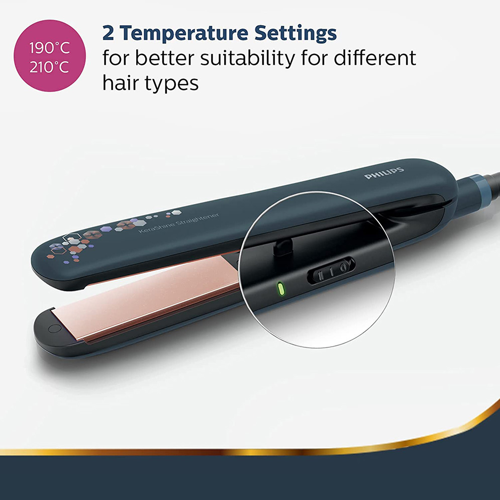 Picture of Philips BHS397/00 Instant Shine Hair Straightener for Women
