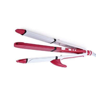 Picture of Kemei KM-3304 3 in 1 Hair Straightener, Curler & Crimping