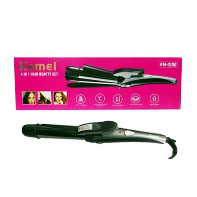 Picture of Kemei 2109 4 In 1 Hair Beauty Set Straightener