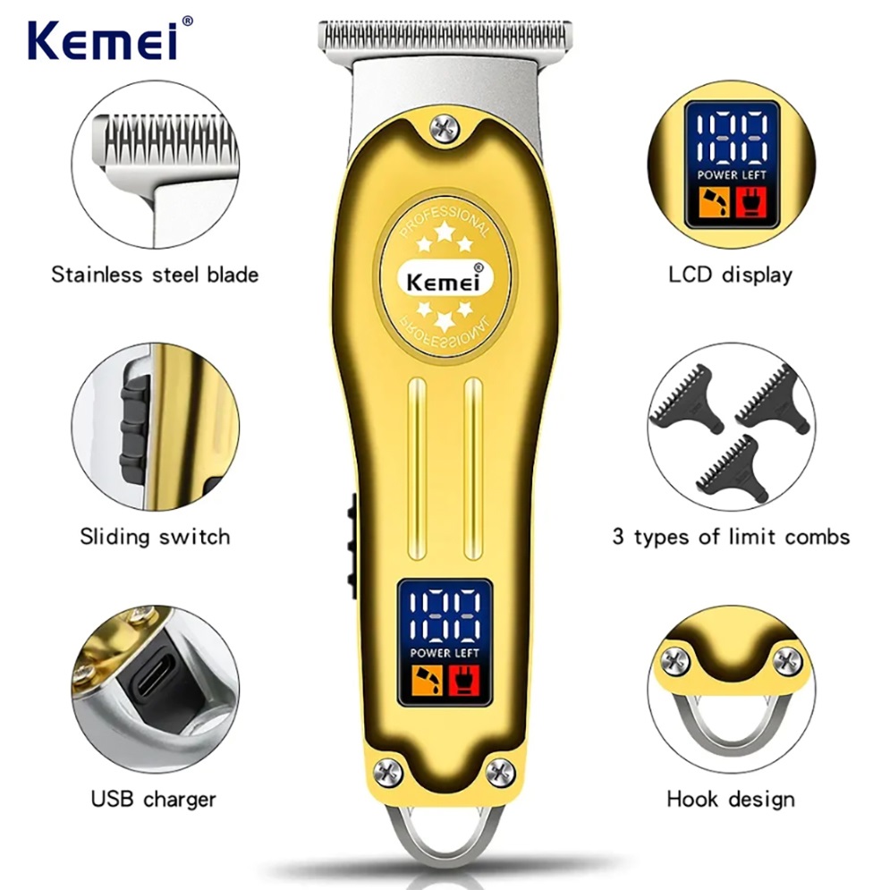 Picture of Kemei KM-678 Beard Trimmer and Hair Clipper for Men