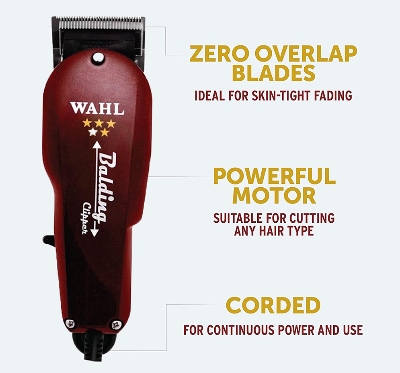 Picture of Wahl Type 8167 Professional 5-Star Balding Clipper for Men