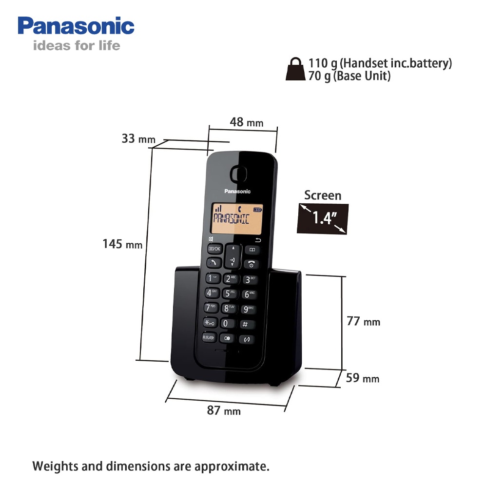 Picture of Panasonic KX-TGB110 Digital Cordless Telephone
