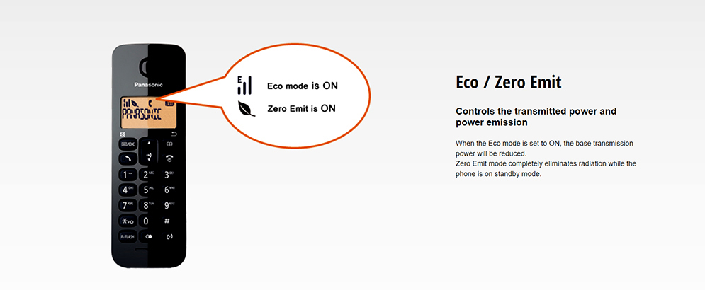 Picture of Panasonic KX-TGB110 Digital Cordless Telephone