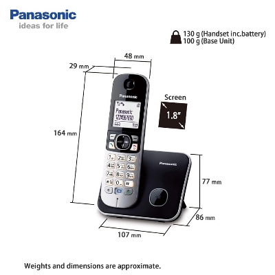 Picture of Panasonic KX-TG6811 Digital Cordless Telephone