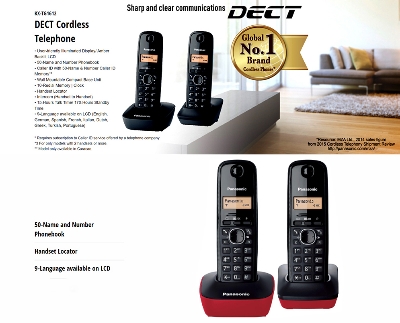 Picture of Panasonic KX-TG1612 Digital Cordless Telephone