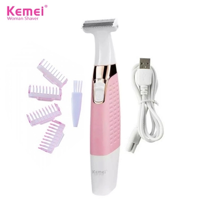 Picture of Kemei KM-1900 Eyebrow and Facial Trimmer Wet & Dry for Women