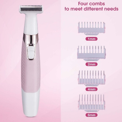 Picture of Kemei KM-1900 Eyebrow and Facial Trimmer Wet & Dry for Women
