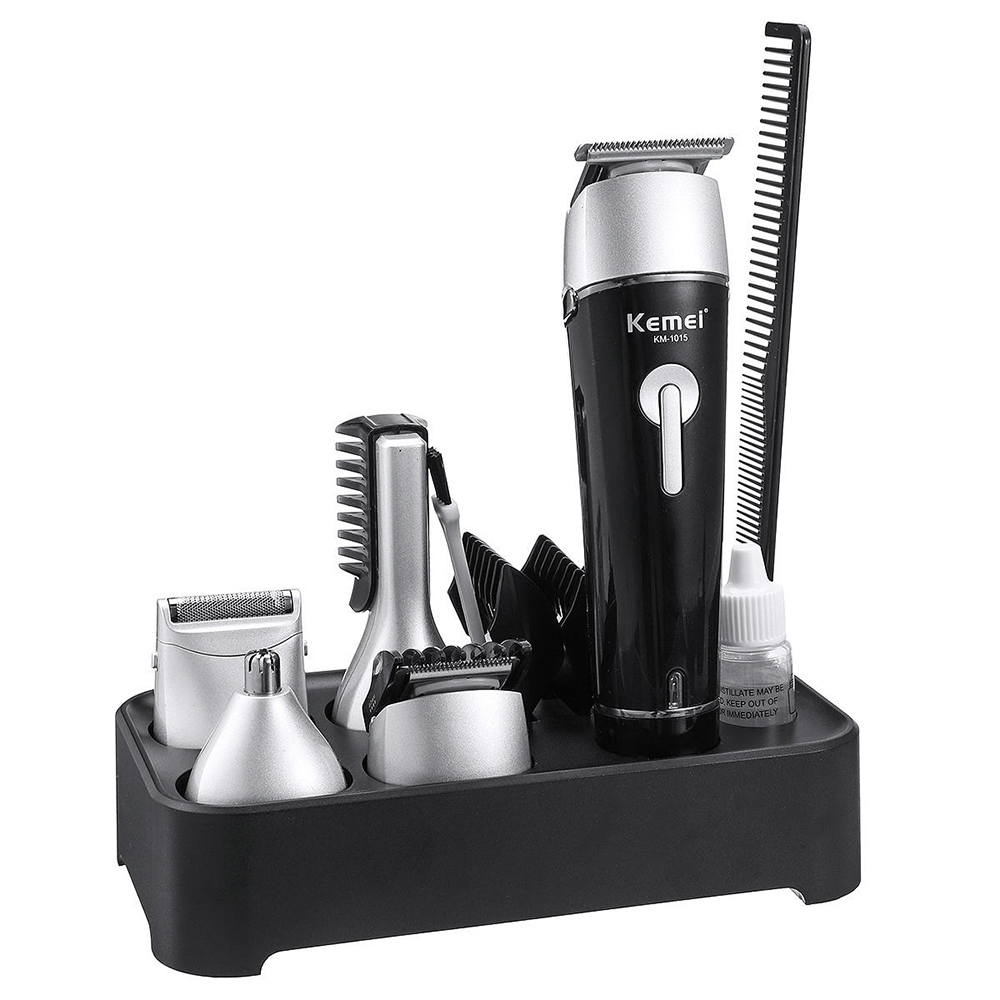 Picture of Kemei KM-1015 Professional 10 in 1 Super Multi-grooming Kit Shaver Trimmer for Men
