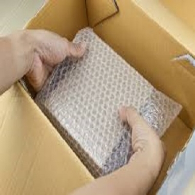 Picture of Bubble Wrap Industrial Packaging Material Single Side Bubble 90 miter