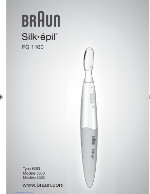 Picture of BRAUN 5363 Mini Precision Trimmer Instruction Manual