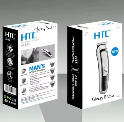 Picture of HTC AT-505 Hair Clipper and Beard Trimmer for Men 4 Lengh Comb ,USB C type Charging System