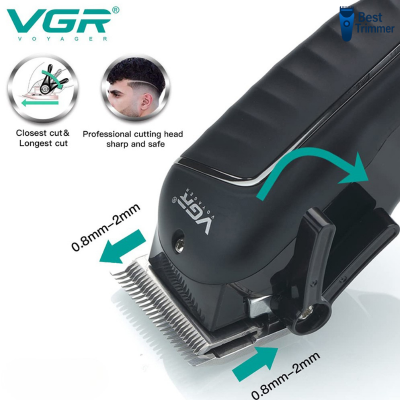 Picture of VGR V-683 Cordless Hair Clipper with Taper Lever Adjustment for Men