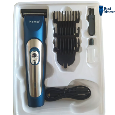 Picture of Kemei KM-1251 Rechargeable 3 clipper Hair and Beard Trimmer for Men