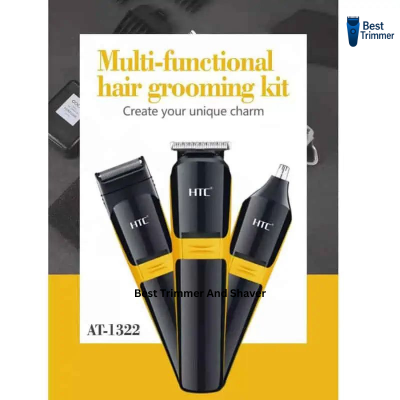Picture of HTC AT-1322 Multi-grooming 3-in-1 Shaver, Nose, and Hair Clipper for Men