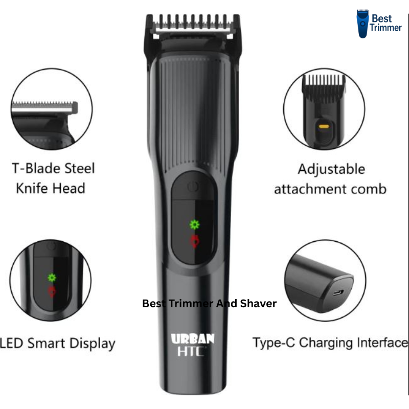 Picture of HTC AT-519 Lithium battery home use hair trimmer Indicator light powerful hair cutting machine