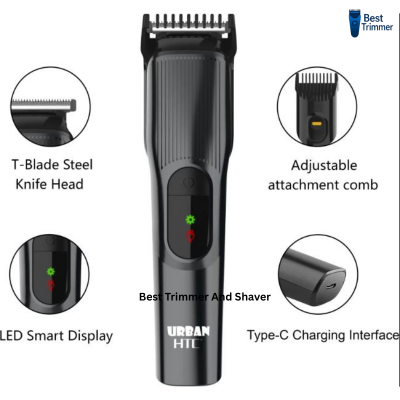 Picture of HTC AT-519 Lithium battery home use hair trimmer Indicator light powerful hair cutting machine