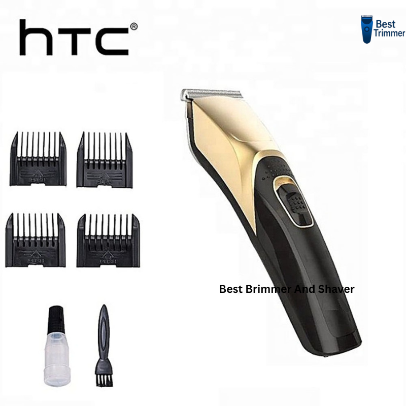 Picture of HTC AT-228 Rechargeable Cordless Hair Beard Trimmer Clipper for Men(Multi-color)