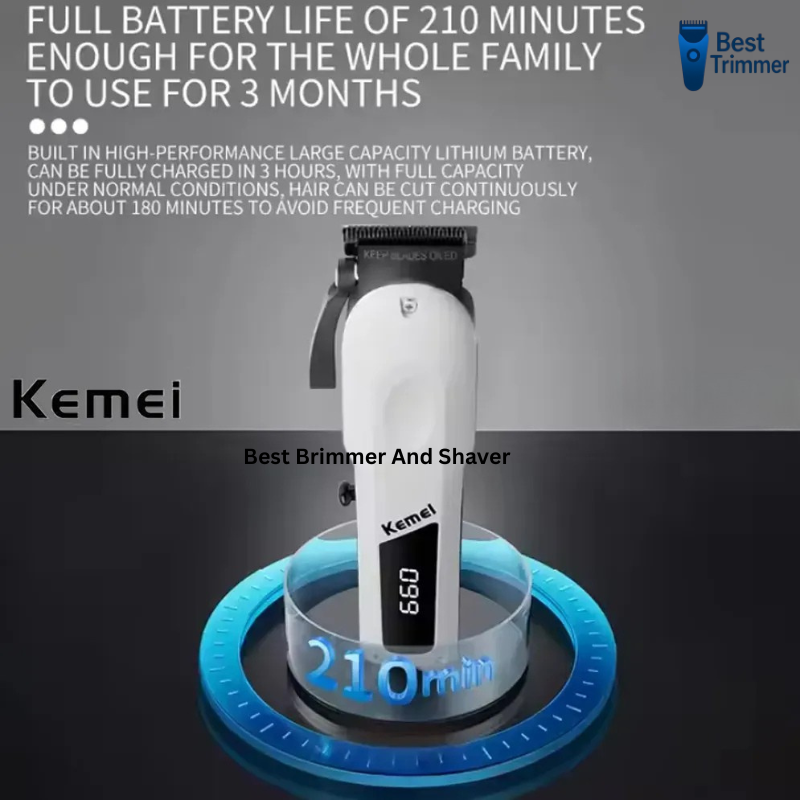 Picture of Kemei KM-807 Professional Hair Clipper and Beard Trimmer Salon Series for Men