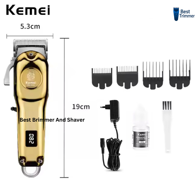Picture of Kemei KM-2628 Cordless Hair Clipper and Beard Trimmer for Men
