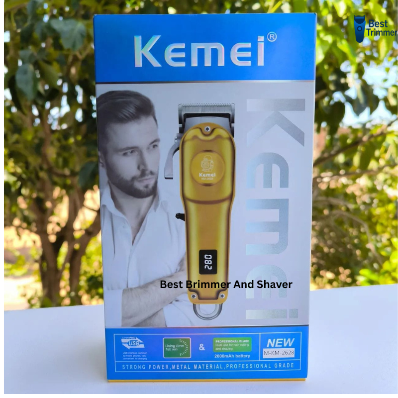 Picture of Kemei KM-2628 Cordless Hair Clipper and Beard Trimmer for Men