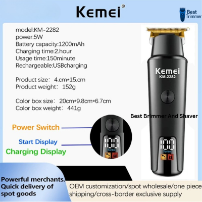 Picture of Kemei KM-2282 Hair Clipper and Beard Trimmer for Men