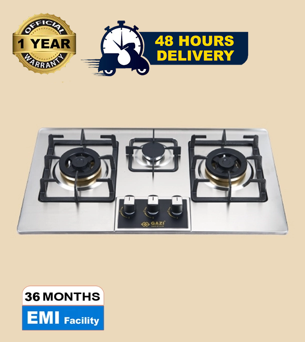 Picture of Gazi Smiss Gas Stove - High Quality Stainless Steel PFD - 328C (Best Price)