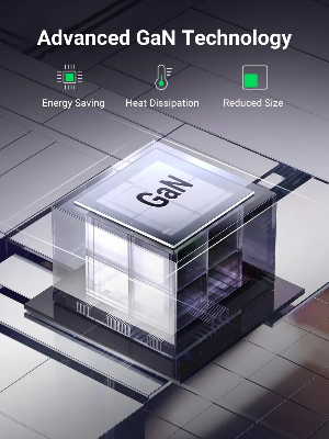 Picture of UGREEN CD294 Nexode 45W Charger (Space Gray) (90572)