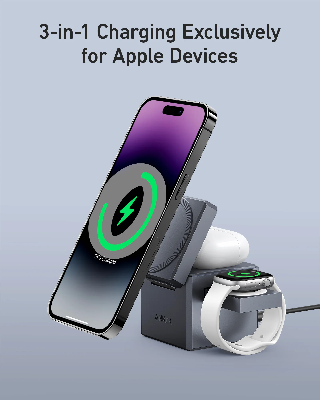 Picture of Anker 3-in-1 Cube with MagSafe