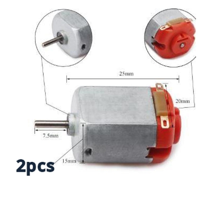 Picture of 3-6V DC Motor Micro Motor For Small Toy- 2pcs