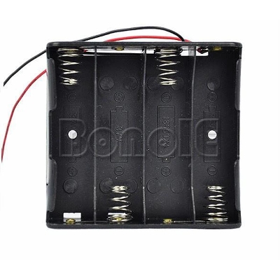 Picture of Battery Holder Case For 18650 Rechargeable Battery (DIY Kit) (4 Battery) 14.8V (Series Connection)
