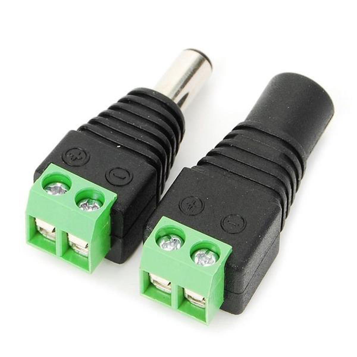 Picture of DC Power Male Female Plug Jack Adapter Connector