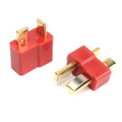 Picture of T Plug Male and Female Connectors Deans Style For RC LiPo Battery