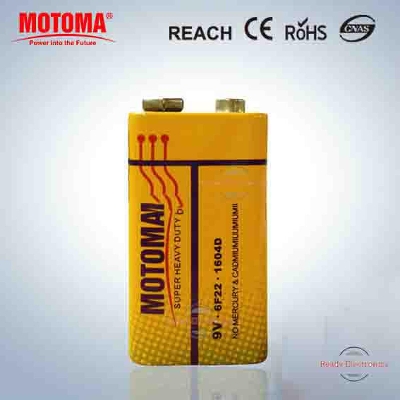Picture of 9V Battery (1 Pcs) Good Quality - Battery - Rechargeable Battery