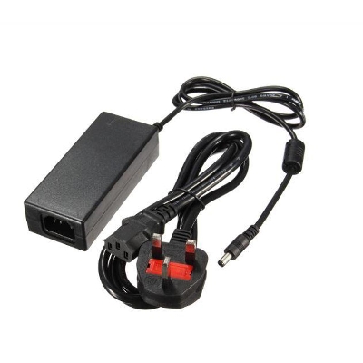 Picture of 12V 5A Power Supply Power Adapter 100-240V AC- Black