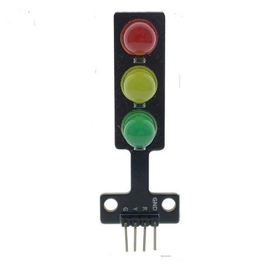 Picture of Mini 5V Traffic Light LED Display Module for Arduino Red Yellow Green