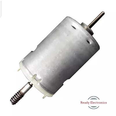 Picture of High torque & high Energetic Dual End pinion DC Motor- Silver