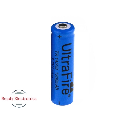 Picture of 3.7V 14500 1200Mah Li-Ion Battery- 1Pcs - Battery