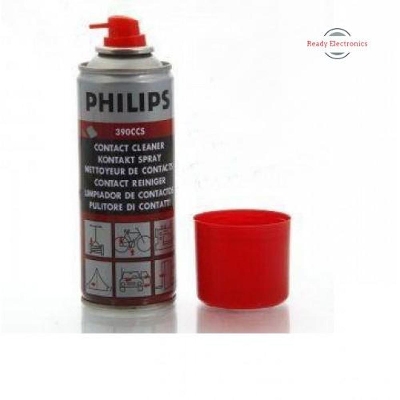 Picture of Fast Dry Electronic Contact Cleaner Spray for Universal Circuit Maintenance and Repair- Philips Contact Cleaner, 220ml