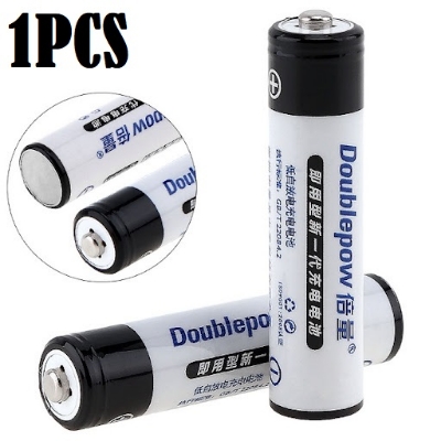 Picture of 1pcs Doublepow AAA Ni-Mh Battery 1.2V 1100mAh LSD AAA NiMh Rechargeable Battery with 1200 Cycle for Flashlight Headlamp Camera