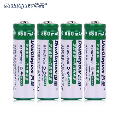 Picture of 3.7V 14500 Rechargeable Battery-850mAh, Doublepow- 4pcs
