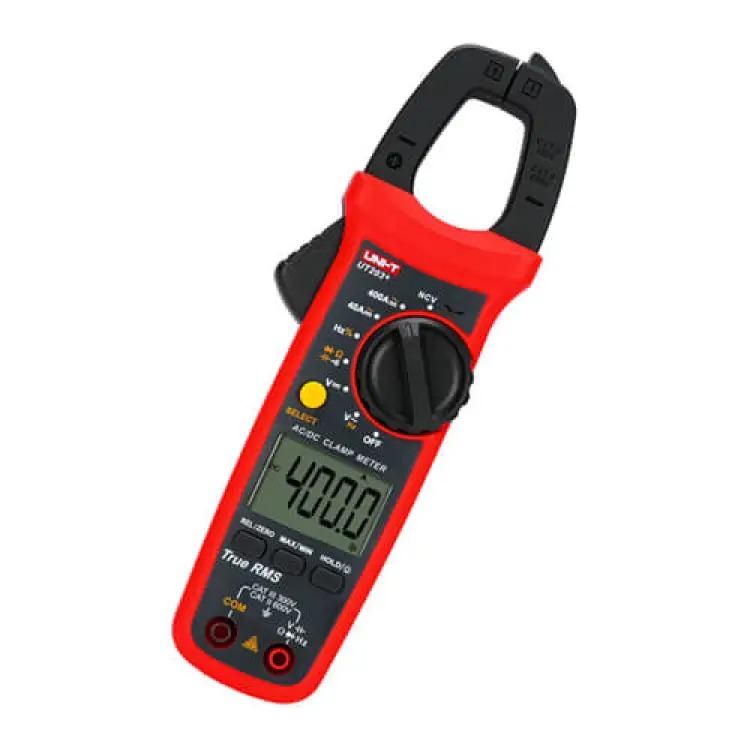 Picture of UNI-T UT203+ True RMS Clamp Meter AC DC Current Tester 400A Clamp Multimeter Auto Range false detection protection Meter UT203+