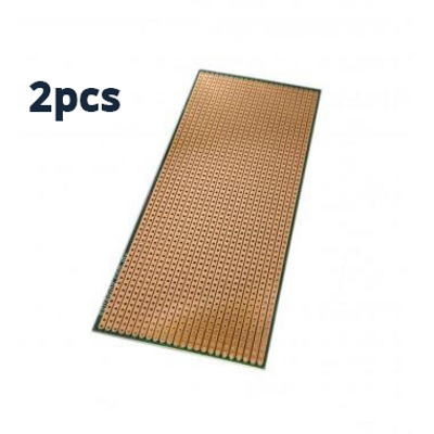 Picture of Vero Board -6.5*14.5 cm, Straight - Brown -2pcs