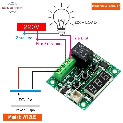 Picture of W1209 Incubator Temperature Controller