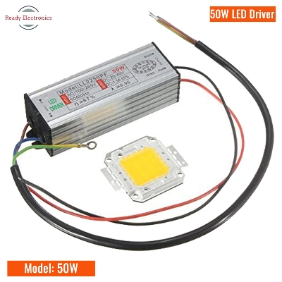 Picture of 50W LED SMD Chip Bulbs With 50W High Power Waterproof LED Driver Supply