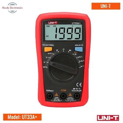 Picture of UNI-T UT33A+ Digital Pocket Multimeter Resistor Capacitor Diode Tester Backlight Auto Shutdown