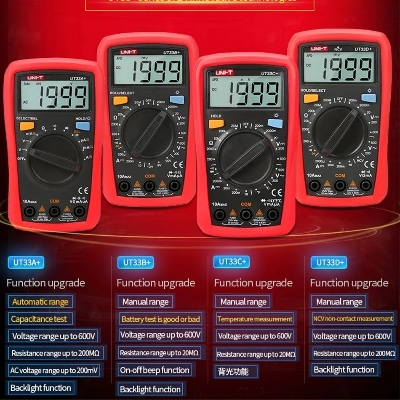 Picture of UNI-T UT33A+ Digital Pocket Multimeter Resistor Capacitor Diode Tester Backlight Auto Shutdown