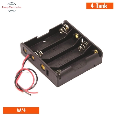 Picture of AA Battery Holder- 4 Tank