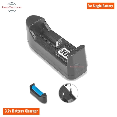 Picture of Single Universal Battery Charger For 3.7V 18650 16340 14500 Li-ion Rechargeable Batteries