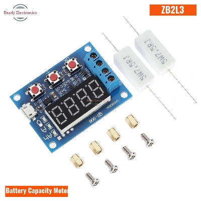 Picture of ZB2L3, 1.5V-12V Battery Capacity Meter & Discharge Tester Module, 3.7V Battery mAh Test Meter