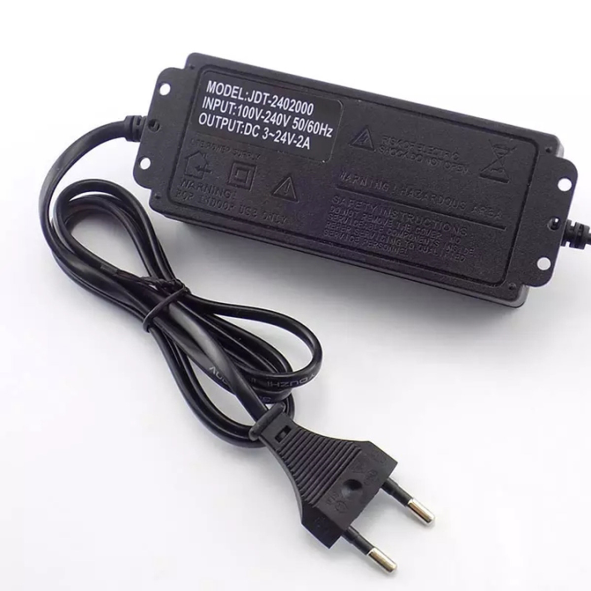 Picture of ZY-001 Adjustable DC 24V 3A Power Adapter with LED Voltmeter 775 Motor Power Supply Universal AC 100-220V to DC 3v 12V 24V 9v 24V Ad